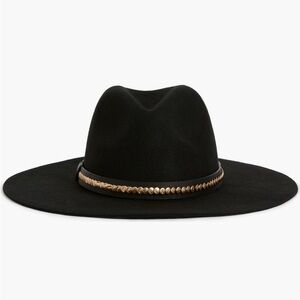 ‼️RARE‼️🎸ALL SAINTS🎸🔥NWT🔥Long Brim Fedora Hat